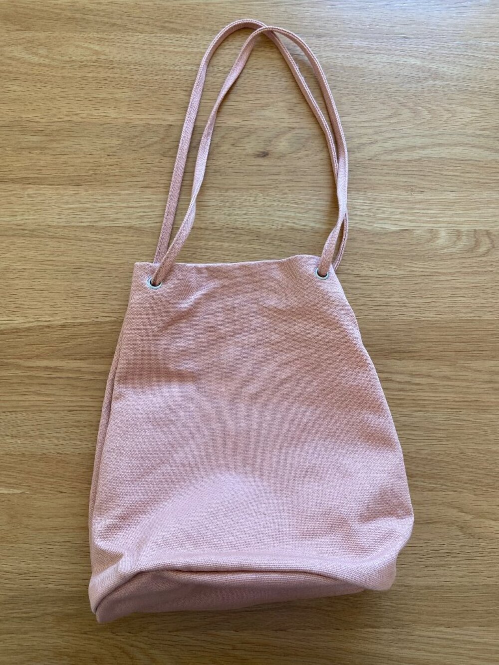 NWT BAGGU Canvas Bucket Bag in Canyon Super Rare